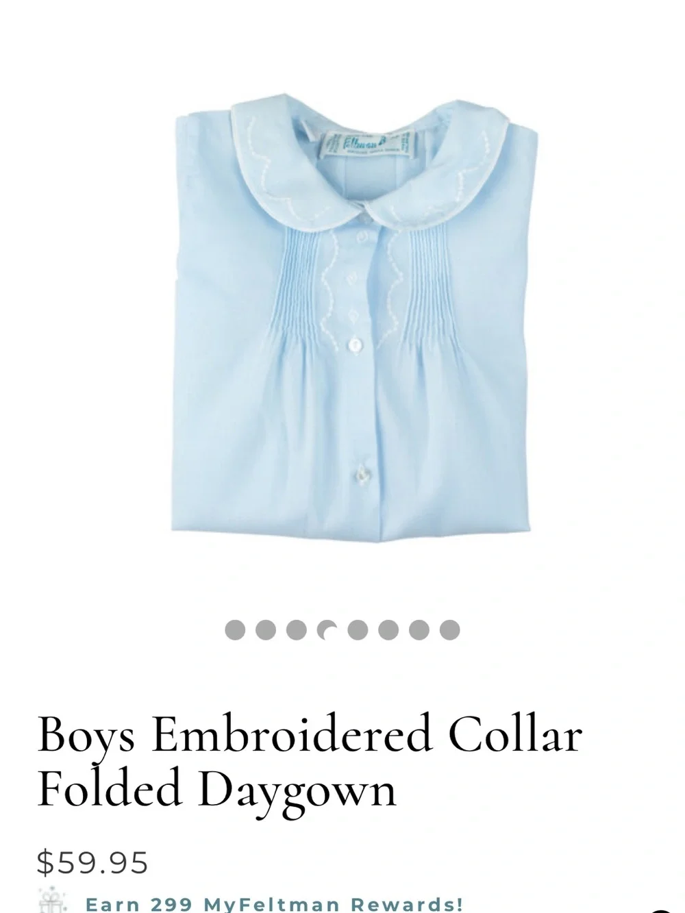 Feltman Bros newborn never worn